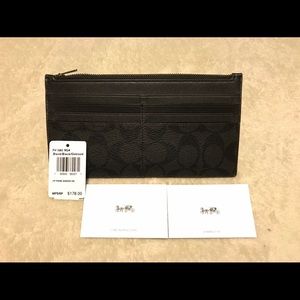 Coach Zip Phone Holder and Wallet